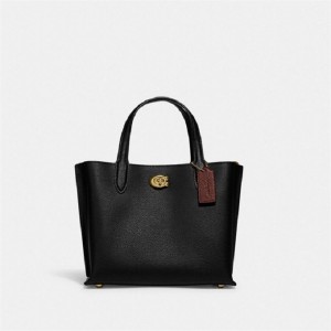 Coach Willow Tote Bag 24 Schwarz | COH865065
