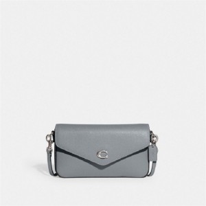 Coach Wyn Crossbody Bag Silber Grau Blau | COH865252