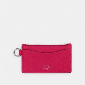 Coach Zip Card Case Rosa | COH865665